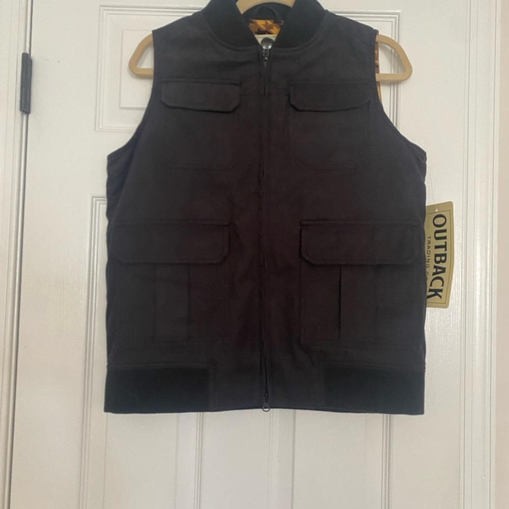NWT Outback Trading Company Women’s Cotton Vest Size S